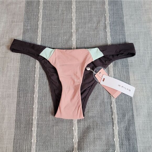 NWT- PILYQ Rivera Teeny Bikini Bottoms - Picture 1 of 9